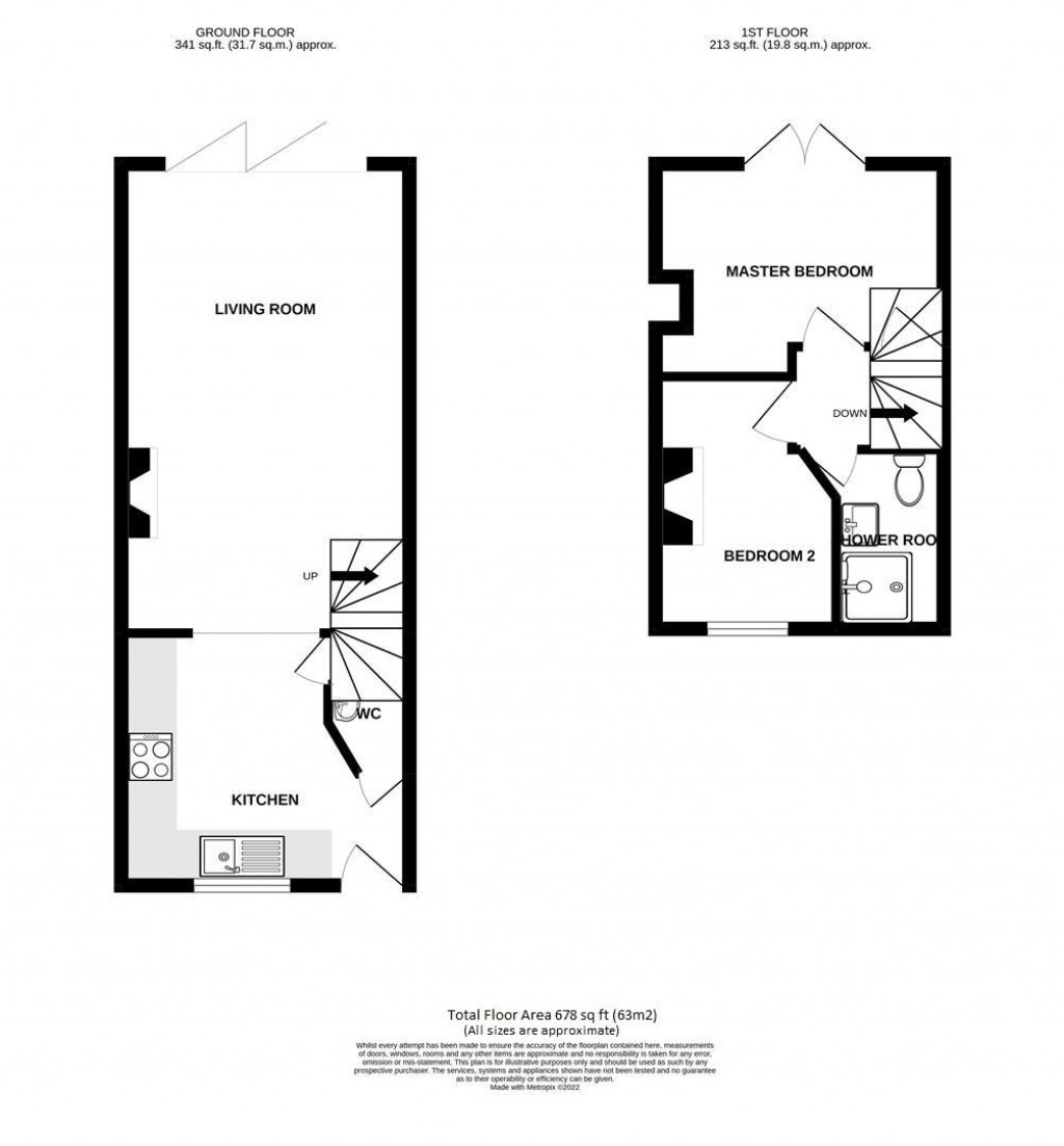 Floorplans For East Challow, Wantage