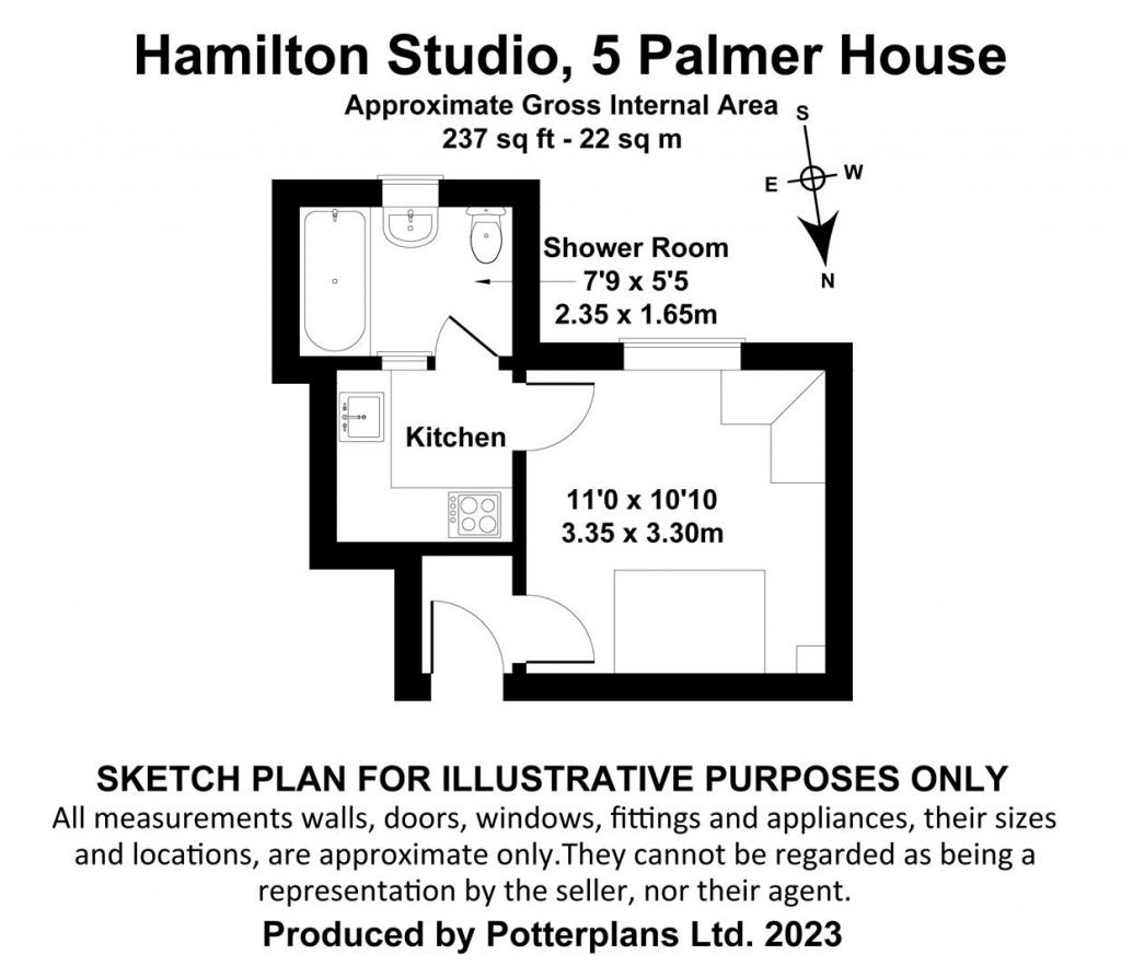 Floorplans For Ryde, Isle of Wight