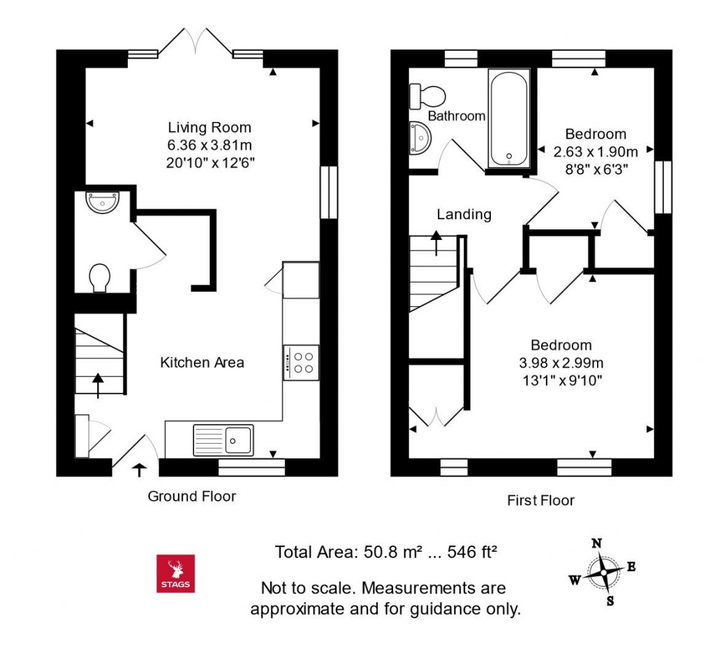 Floorplans For 4 Crewkerne Place, Bridport