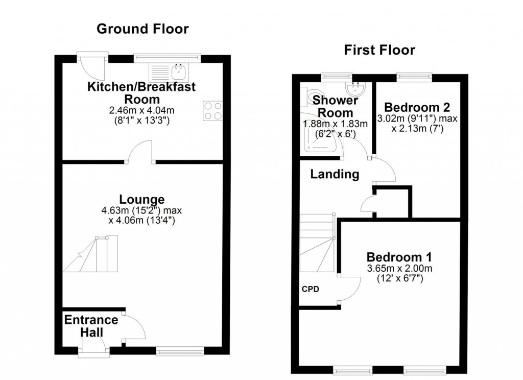 Floorplans For Stockley Close, Haverhill