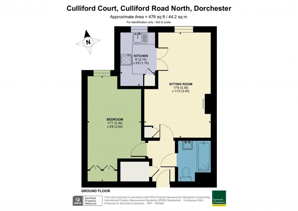 Floorplans For Culliford Road North, Dorchester