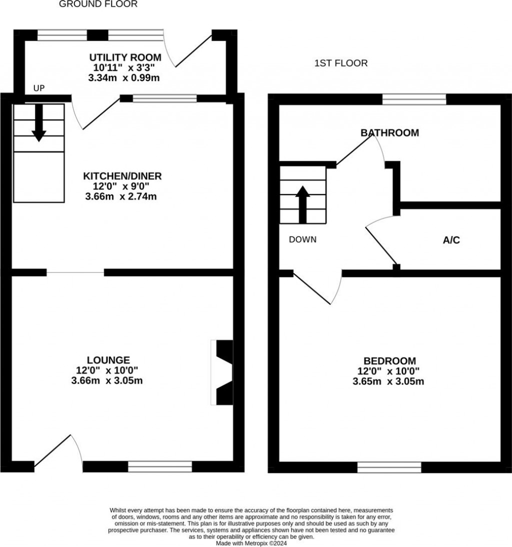 Floorplans For Crowland Road, Haverhill