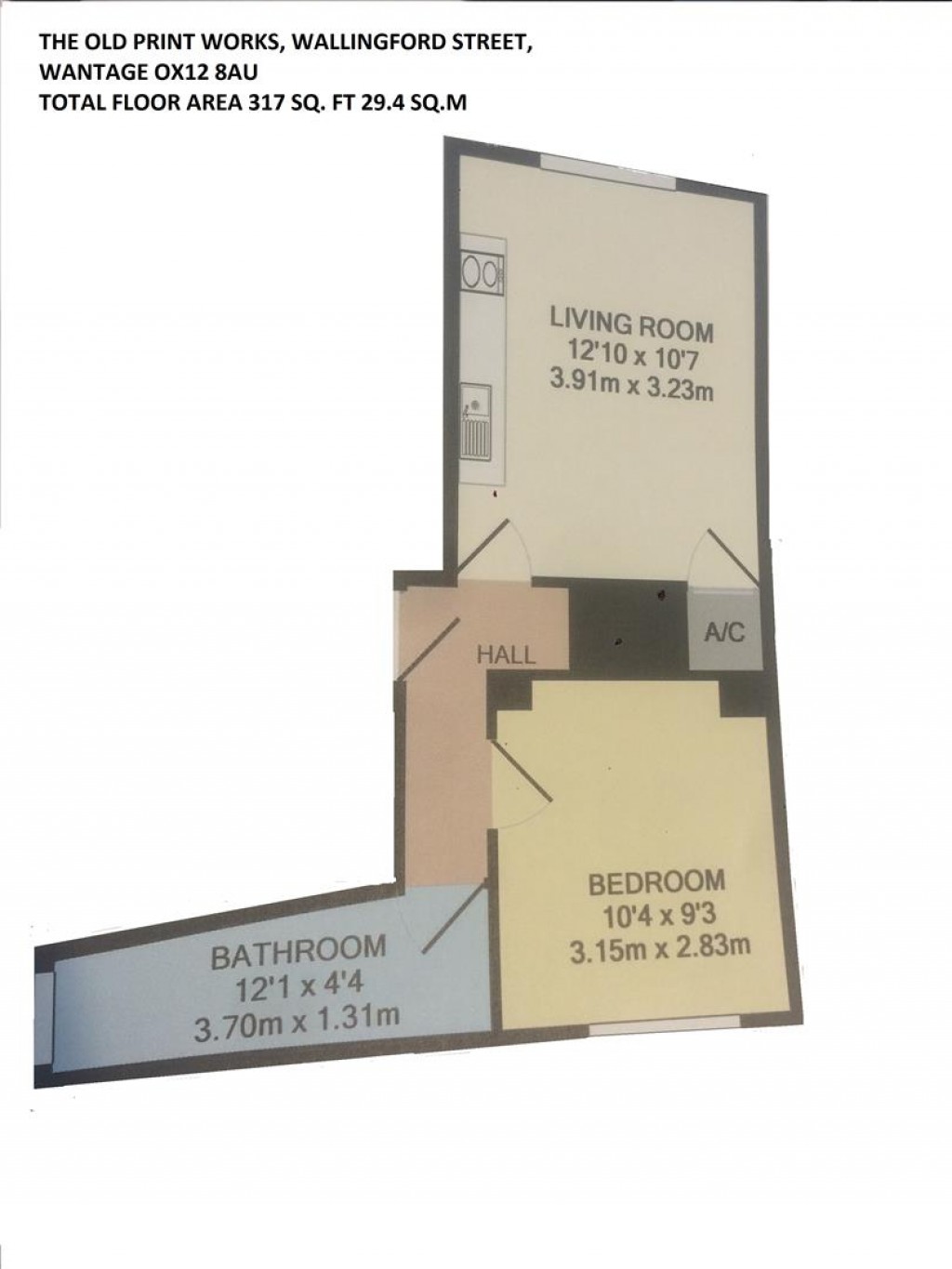 Floorplans For Wallingford Street, Wantage, Oxfordshire OX12