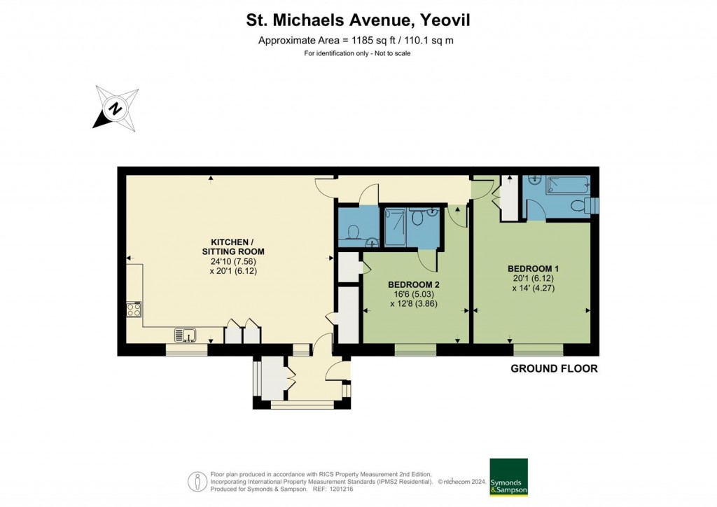 Floorplans For St. Michaels Avenue, Yeovil