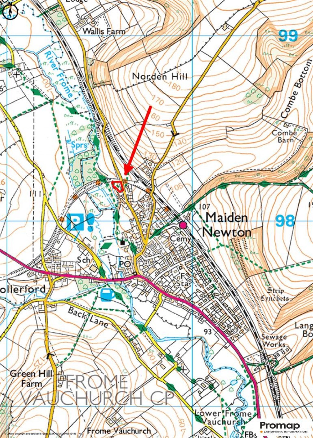 Floorplans For Land at Cattistock Road, Maiden Newton