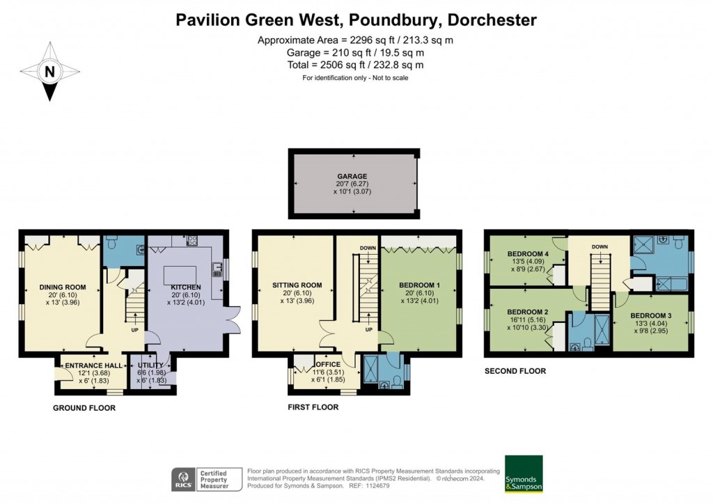 Floorplans For Pavilion Green West, Poundbury