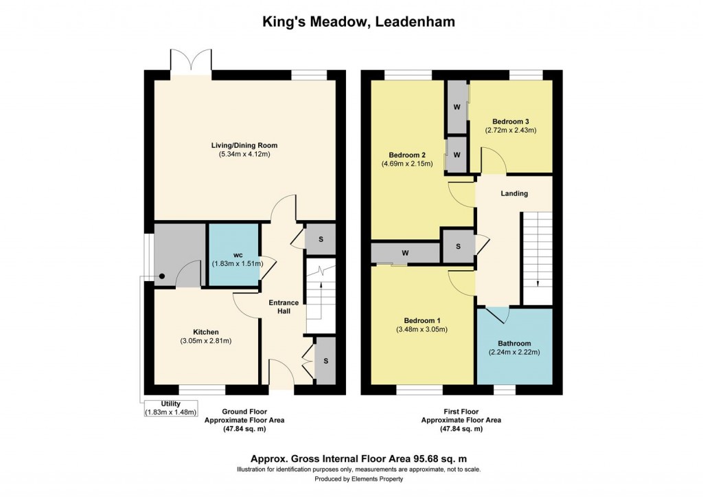 Floorplans For King's Meadow, Leadenham, Lincoln