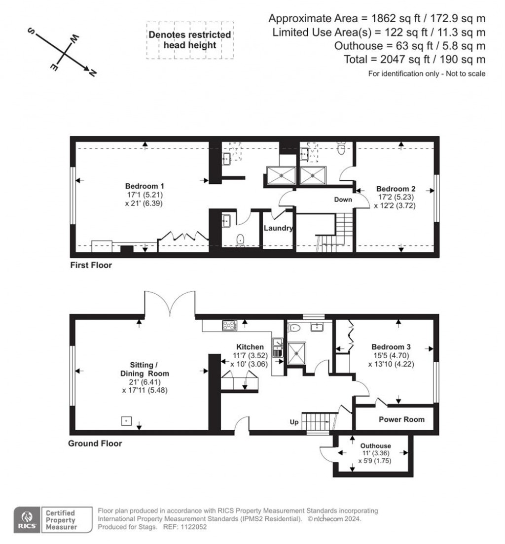 Floorplans For Widecombe-In-The-Moor, Newton Abbot