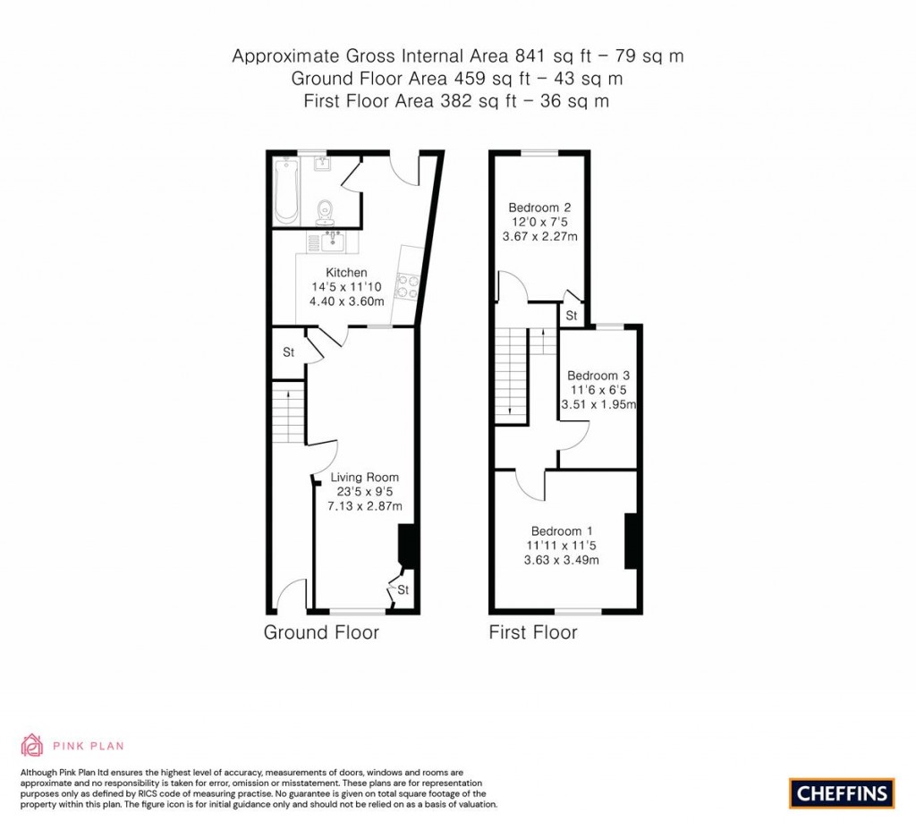 Floorplans For Alpha Terrace, Trumpington