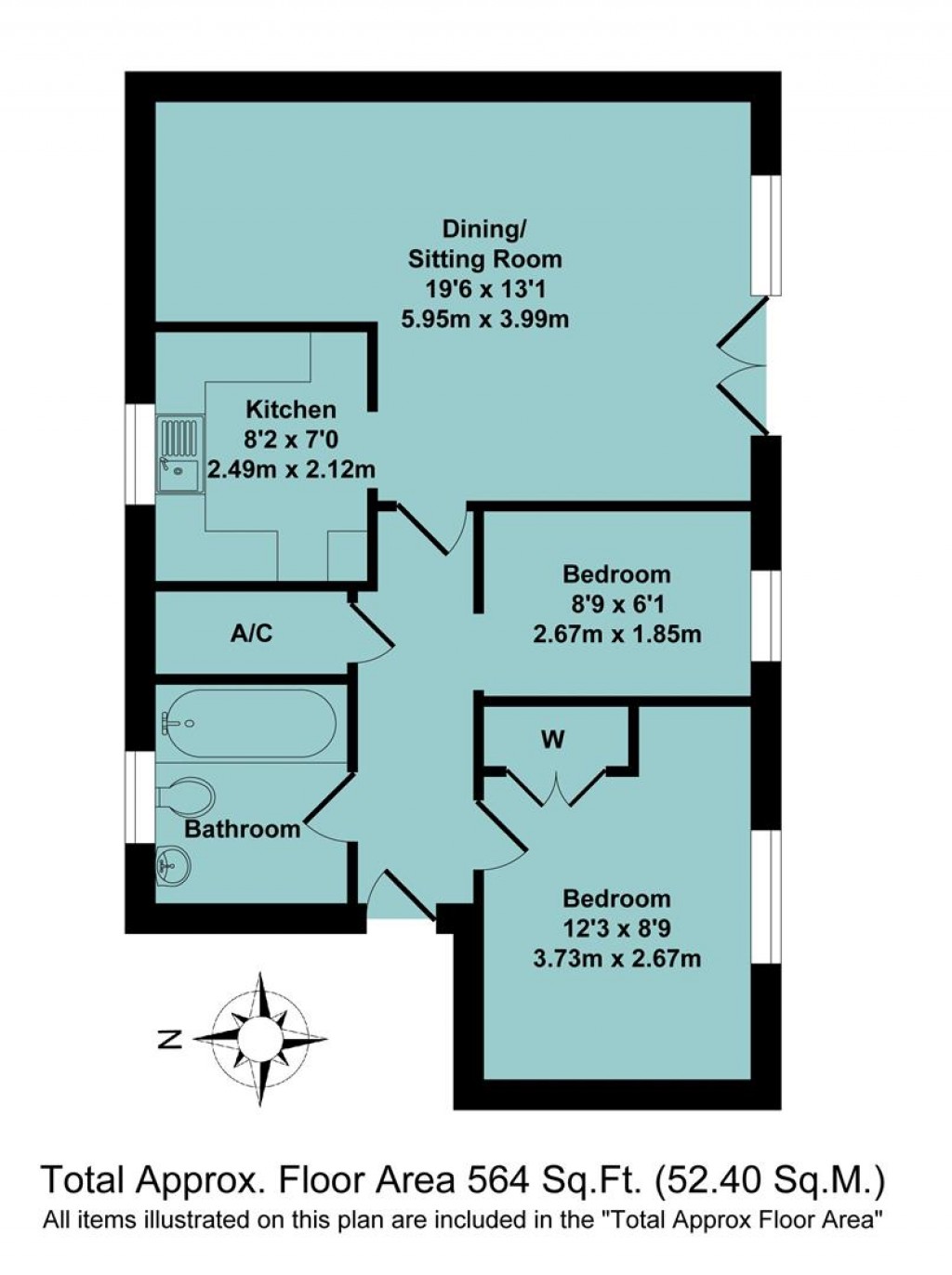 Floorplans For Broome Way, Banbury