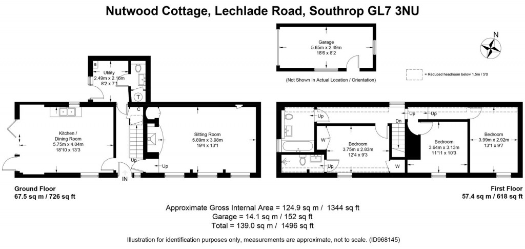 Floorplans For Southrop, Gloucestershire