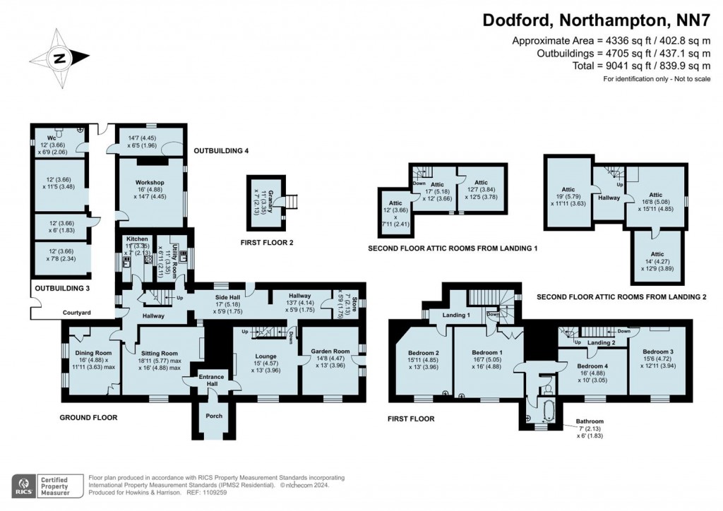 Floorplans For Dodford, Northampton, NN7