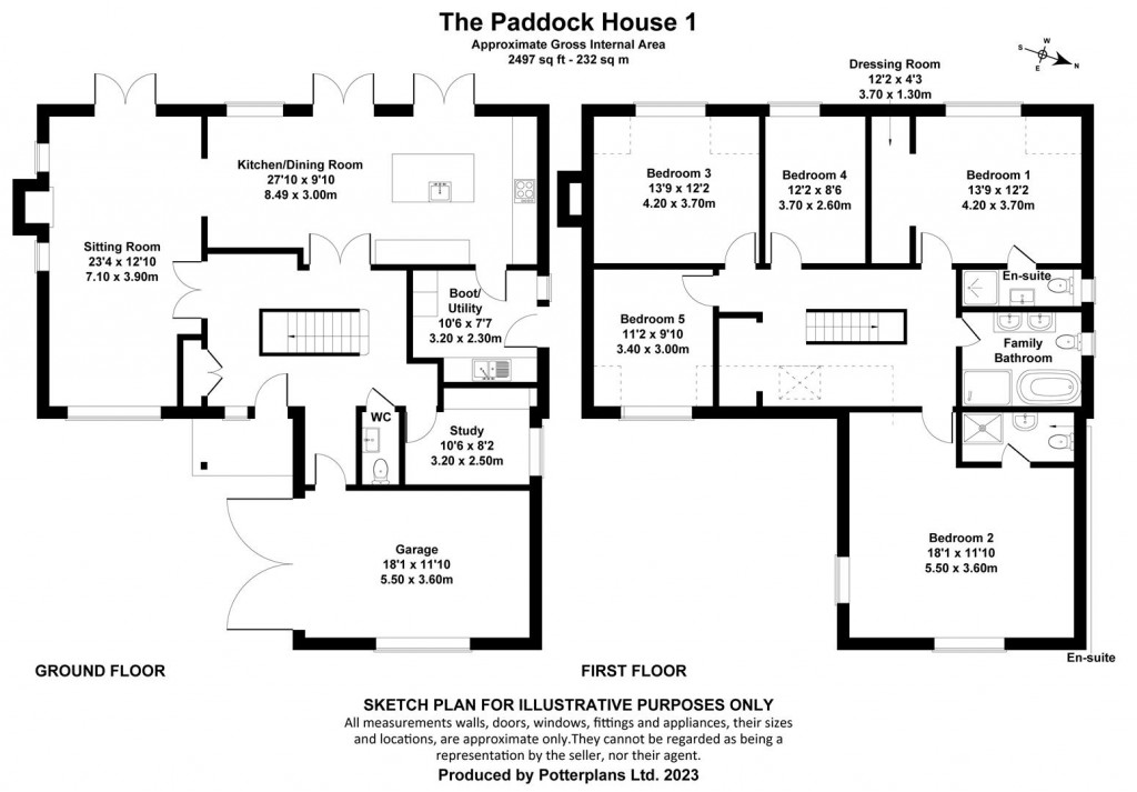 Floorplans For St. Helens, Isle of Wight