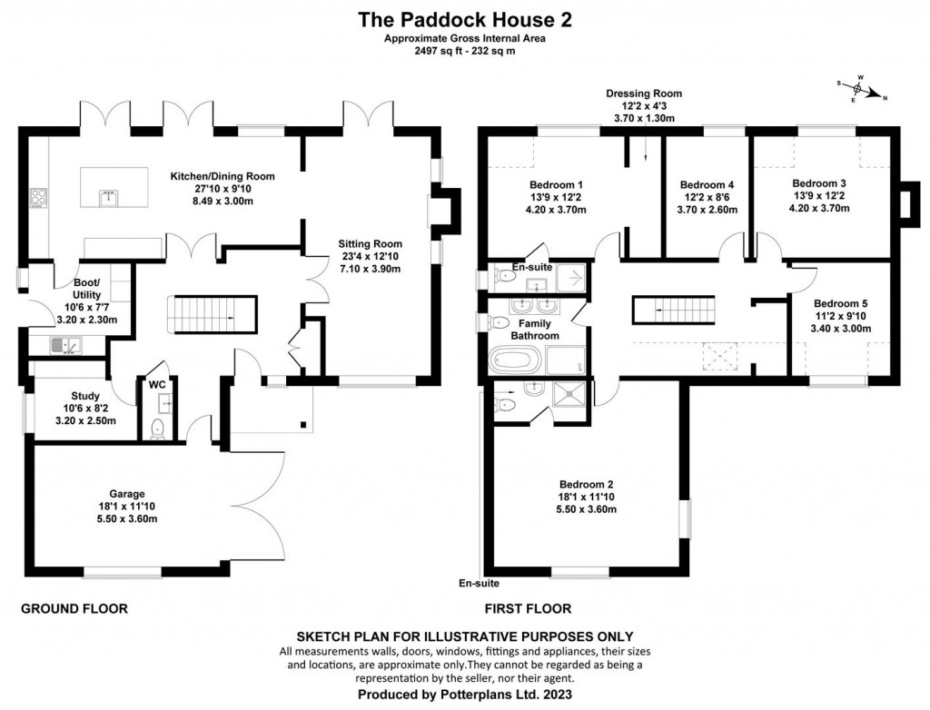 Floorplans For St. Helens, Isle of Wight