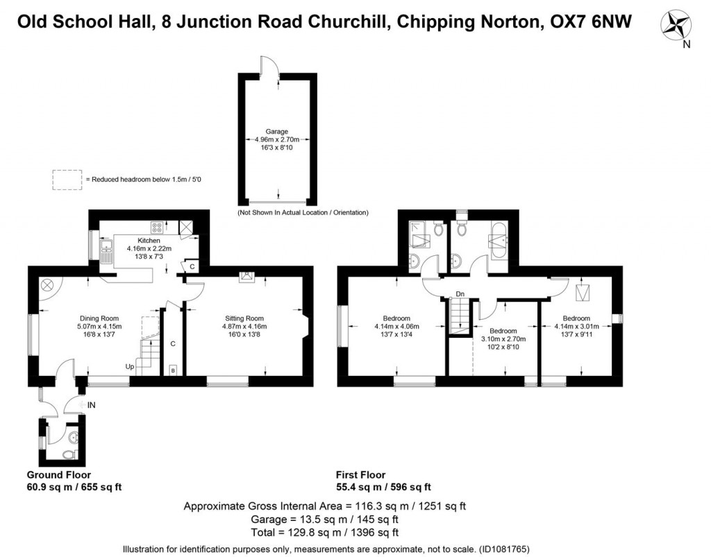 Floorplans For Churchill, Oxfordshire