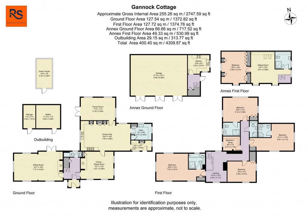 Floorplans For Nettlebed, Henley-on-Thames