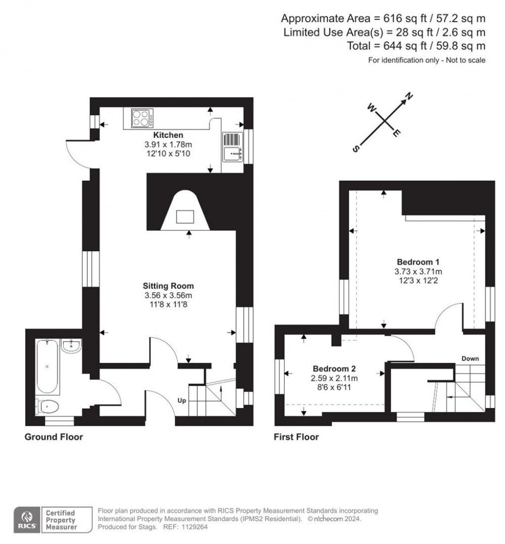 Floorplans For Natcott Lane, Hartland, Bideford