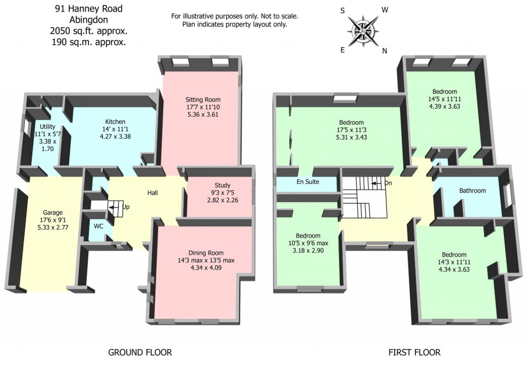 Floorplans For Steventon, Abingdon, Oxfordshire, OX13