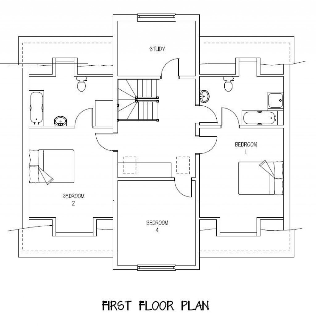 Floorplans For Freshwater, Isle of Wight