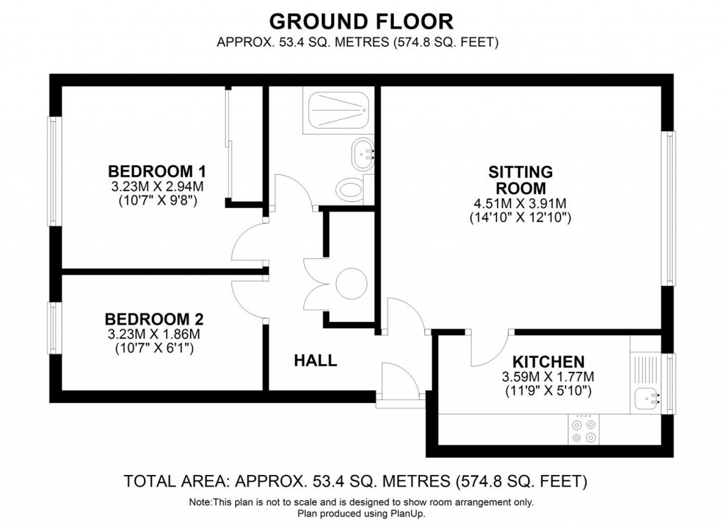 Floorplans For Orchard Walk, Watlington