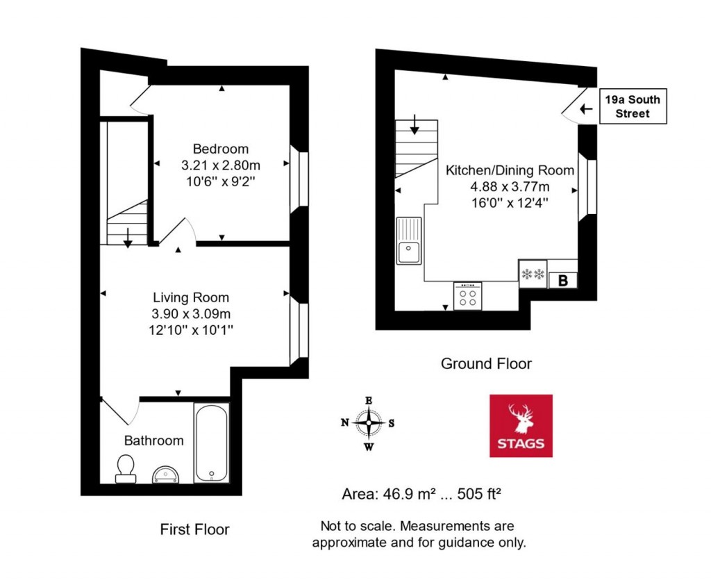 Floorplans For South Street, Bridport