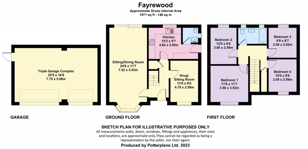 Floorplans For Porchfield, Newport