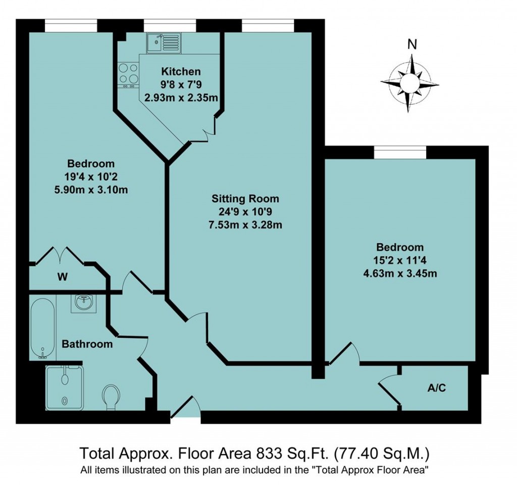 Floorplans For Foxhall Court, School Lane, Banbury