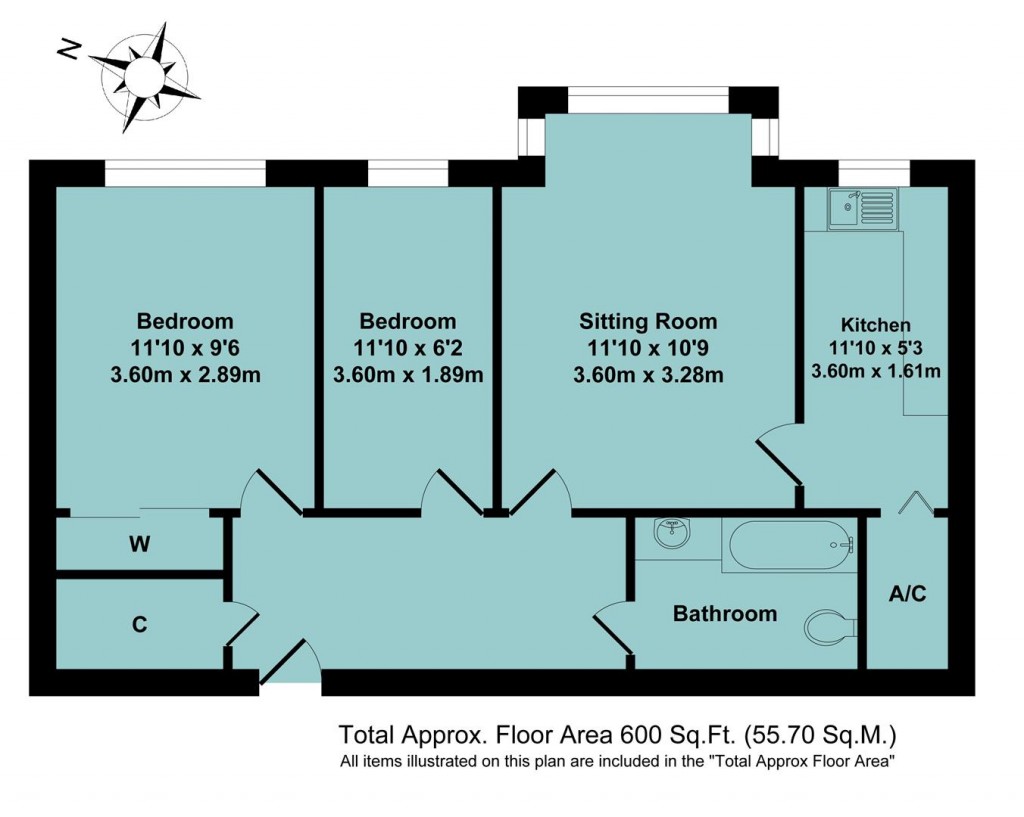 Floorplans For Guardian Court, Duke Street, Banbury