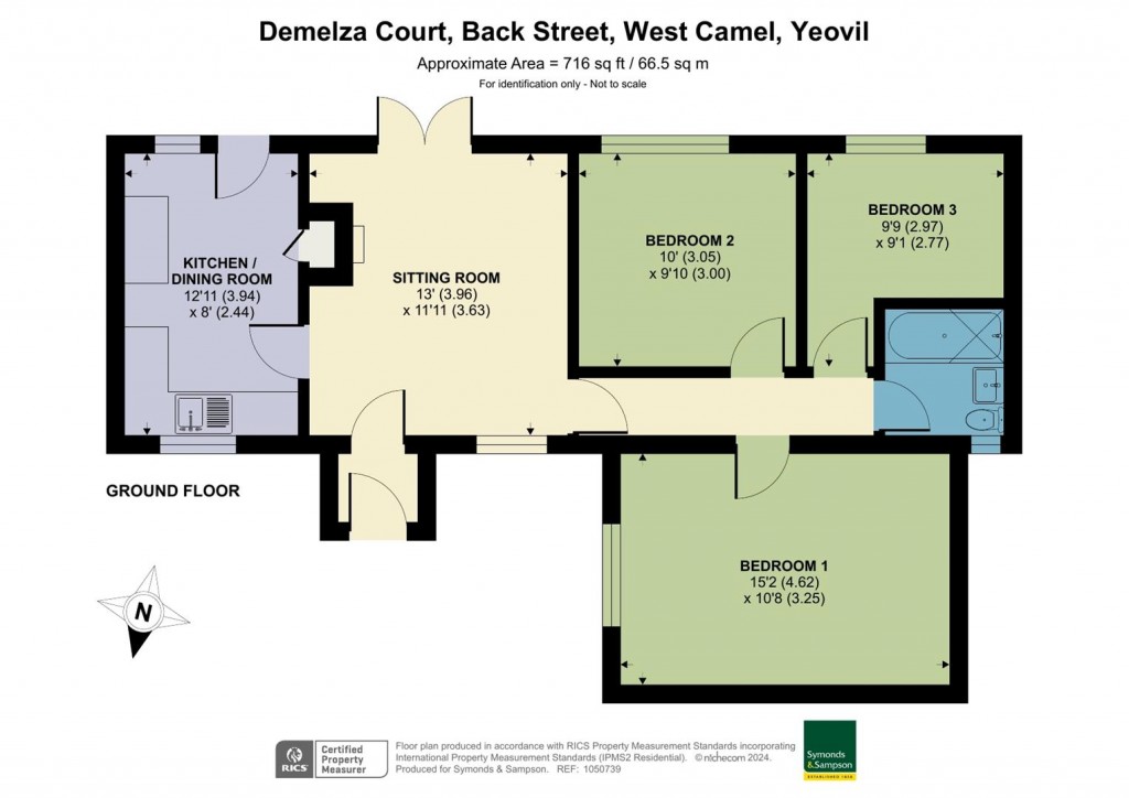 Floorplans For Back Street, West Camel, Yeovil