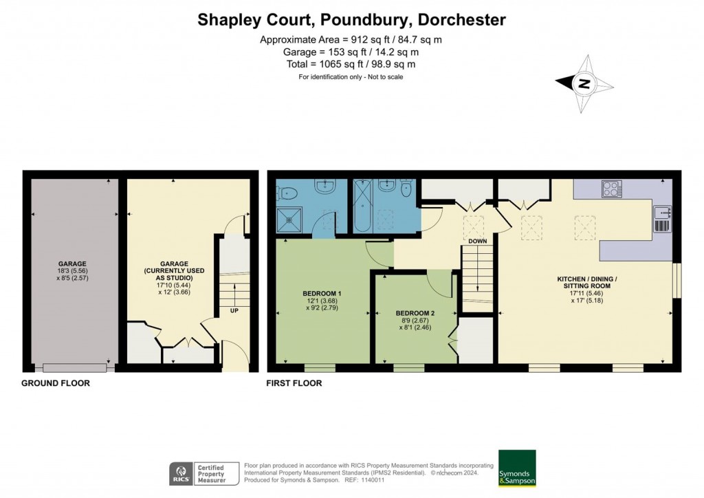 Floorplans For Shapley Court, Poundbury, Dorchester