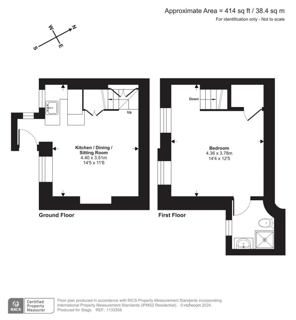 Floorplans For Talland Hill, Polperro, Looe