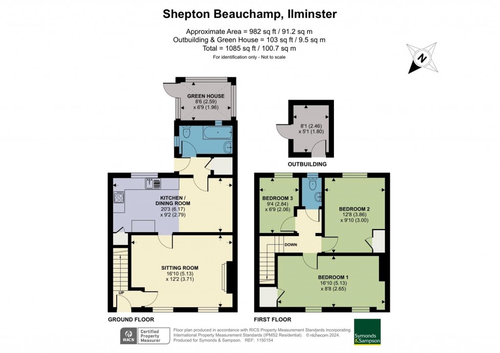 Floorplans For Lambrook Road, Shepton Beauchamp