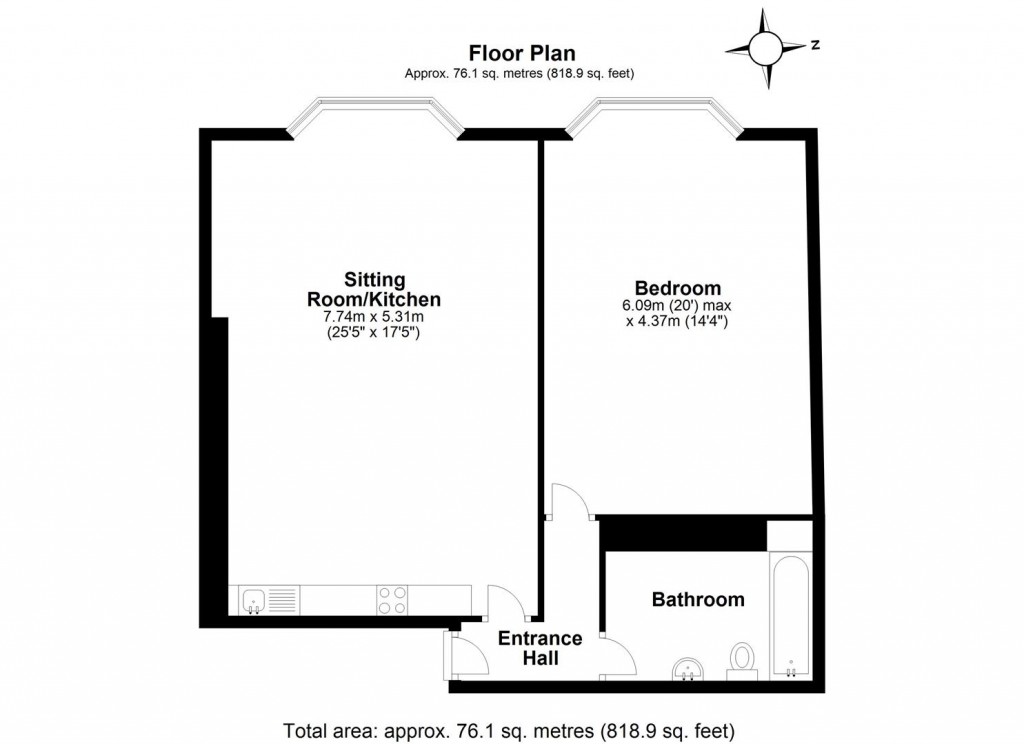 Floorplans For 91 Fore Street, Kingsbridge