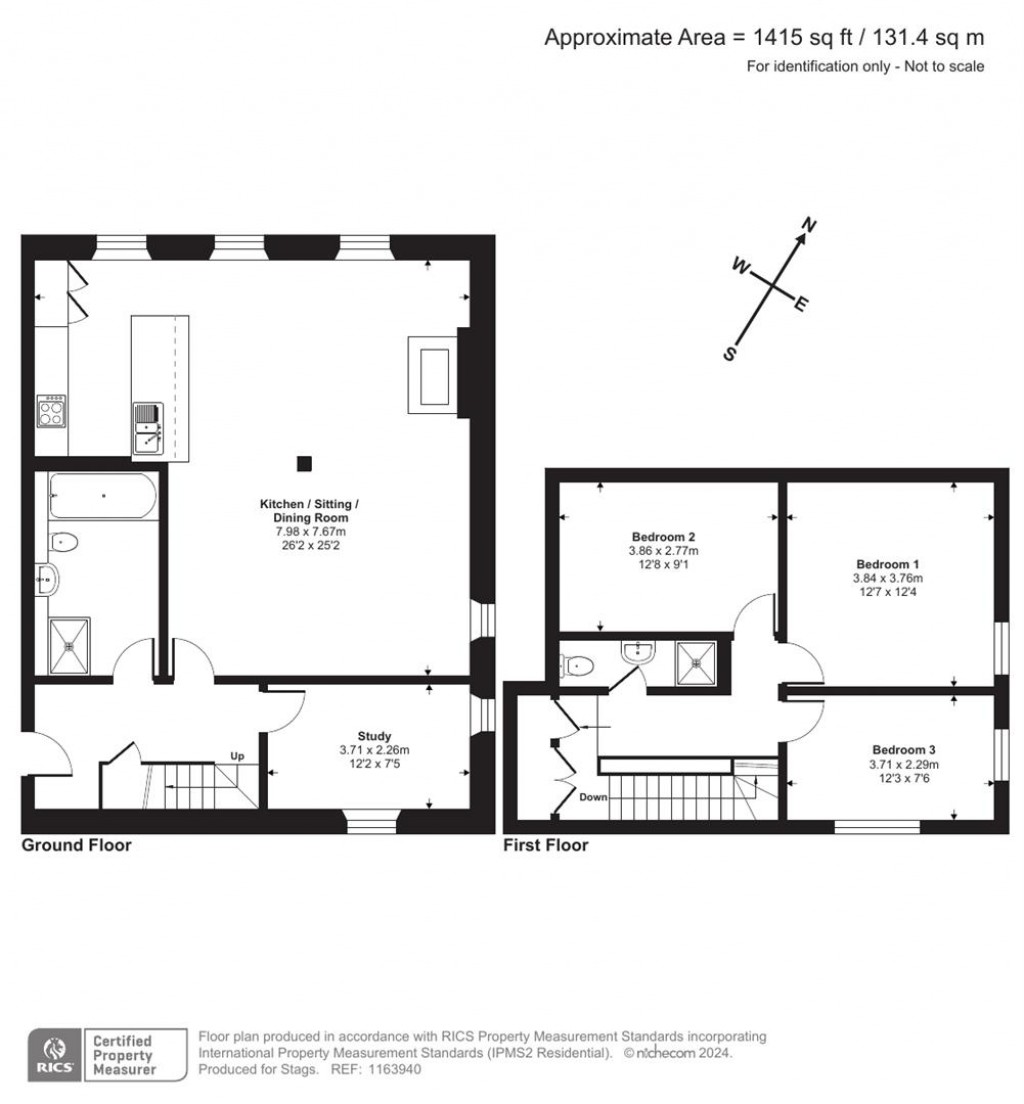 Floorplans For Geneva Place, Bideford