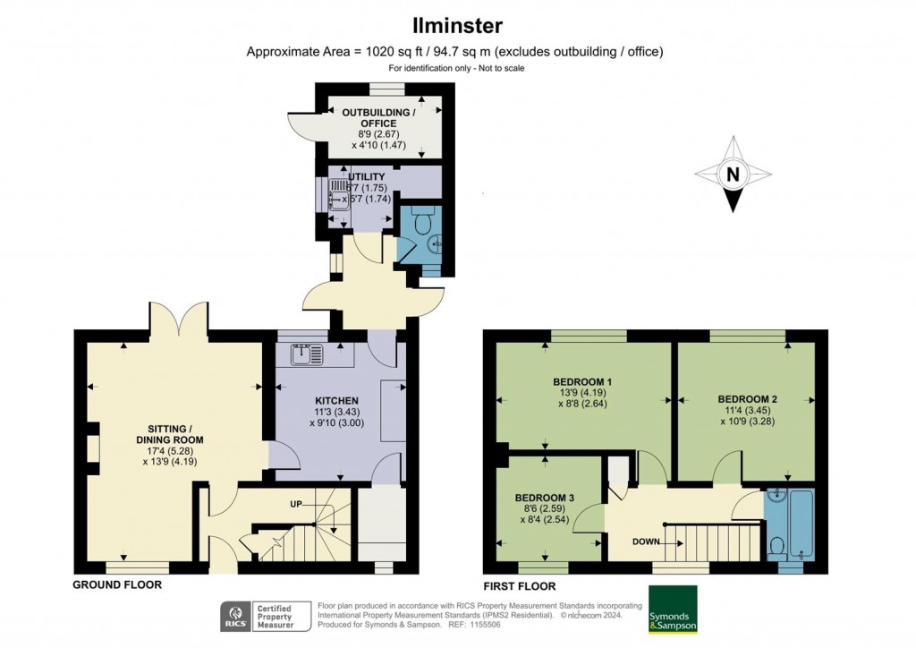 Floorplans For Blackdown View, Ilminster