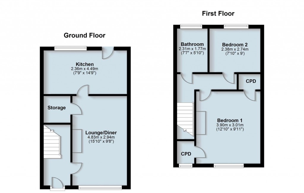 Floorplans For Guilsborough Road, West Haddon, Northampton, NN6