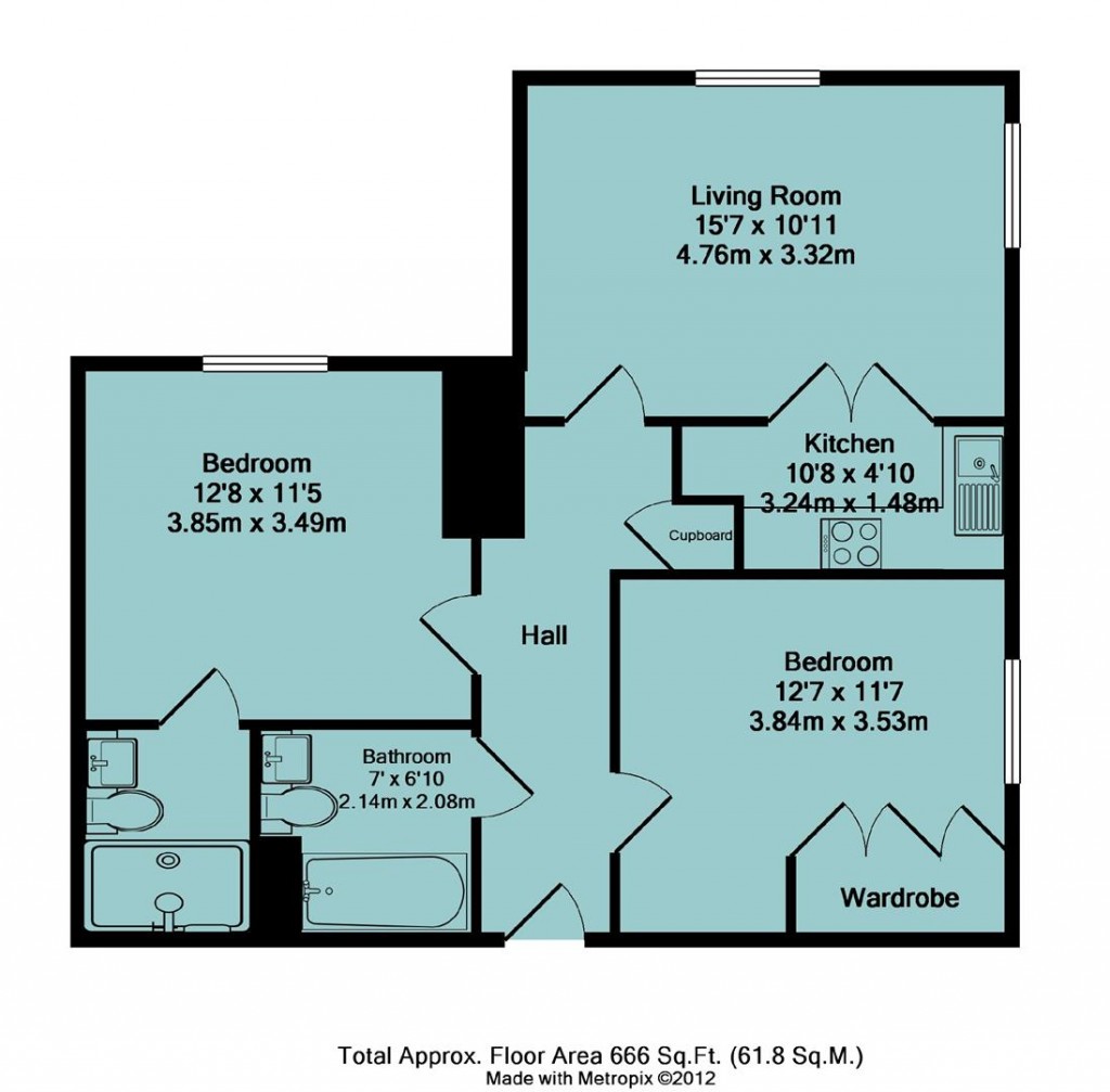 Floorplans For Chacombe House, Banbury Road, Chacombe