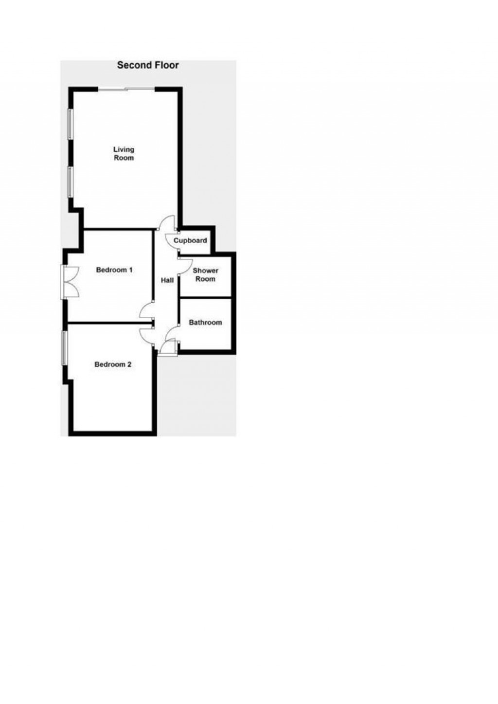 Floorplans For The Parade, Cowes