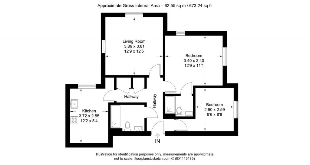 Floorplans For Meadfoot Road, Torquay