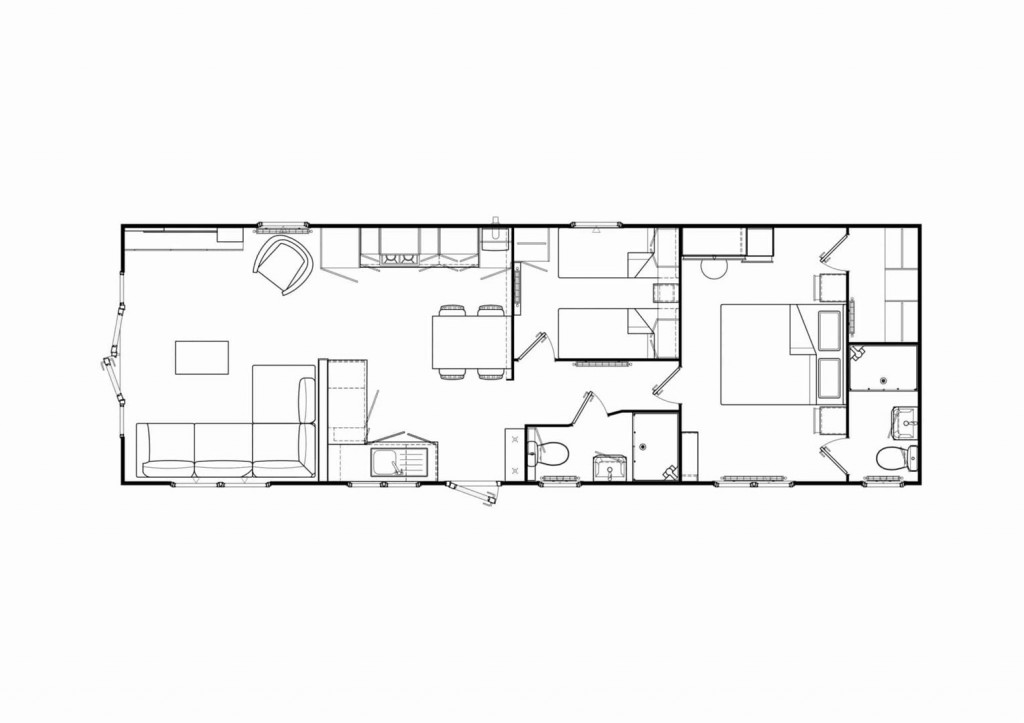 Floorplans For Golden Cap Holiday Park, Chideock, Bridport