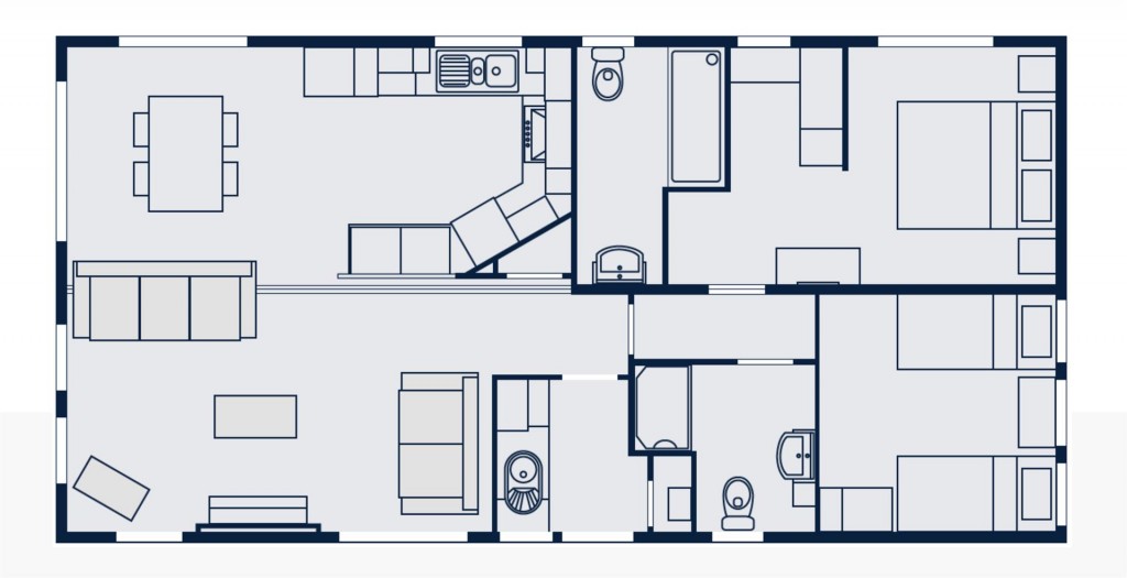 Floorplans For Bredy Lane, Burton Bradstock, Bridport