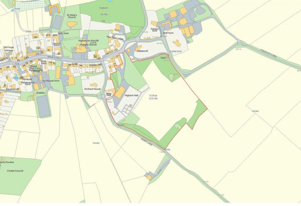 Floorplans For Barr Lane, Higham-On-The-Hill, CV13