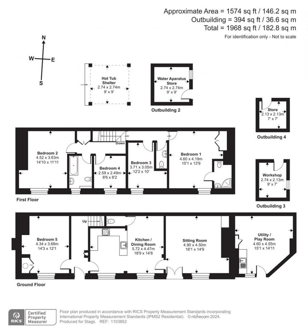 Floorplans For Yeoland Lane, Barnstaple