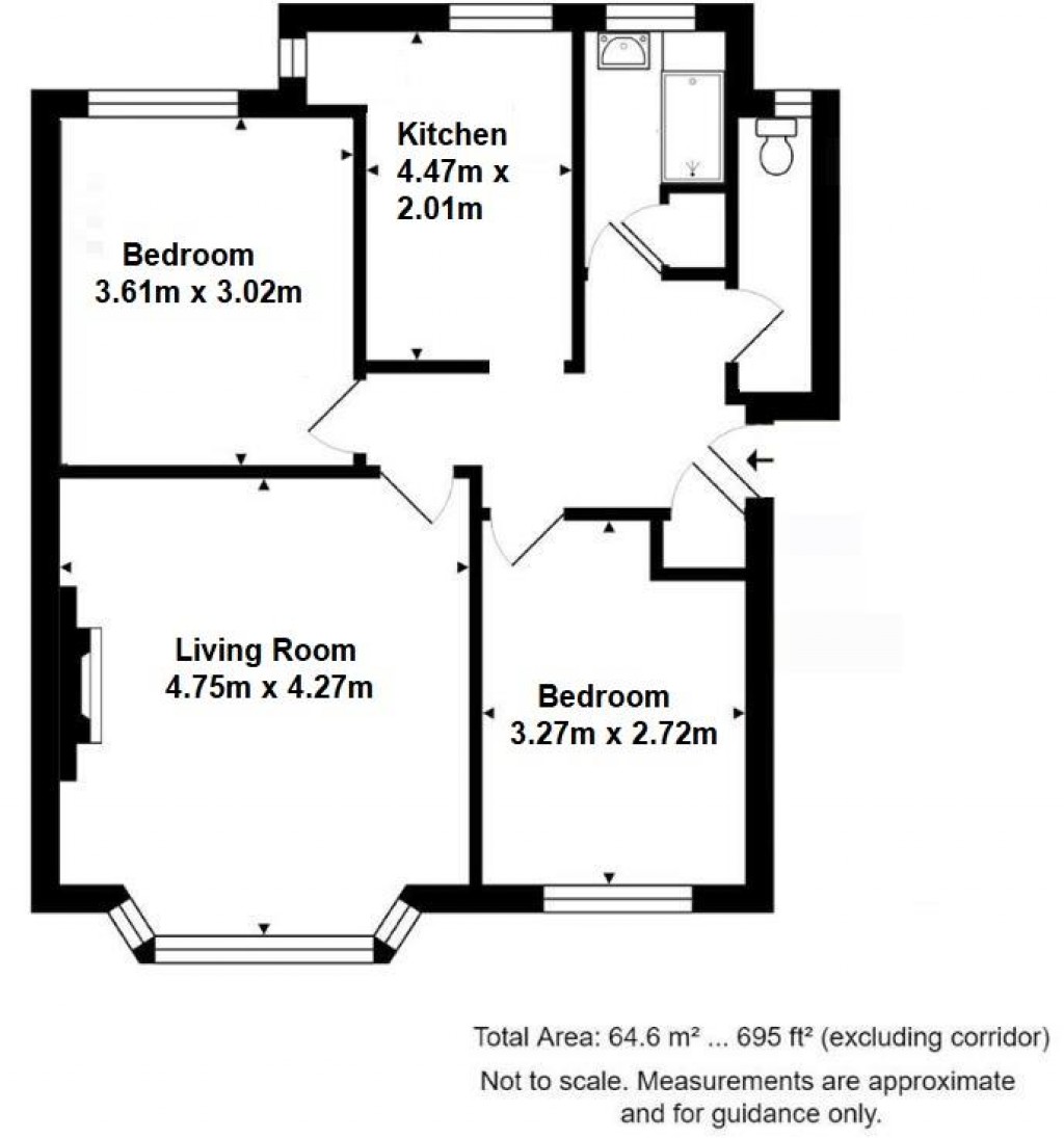 Floorplans For West Court, Bridport