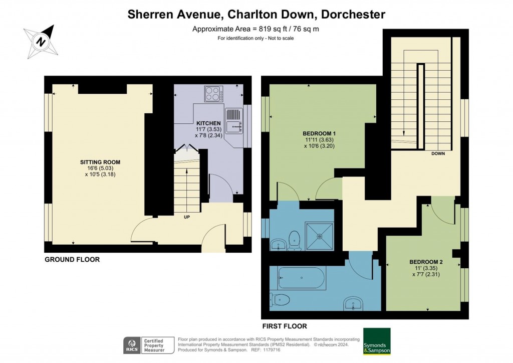 Floorplans For Sherren Avenue, Charlton Down