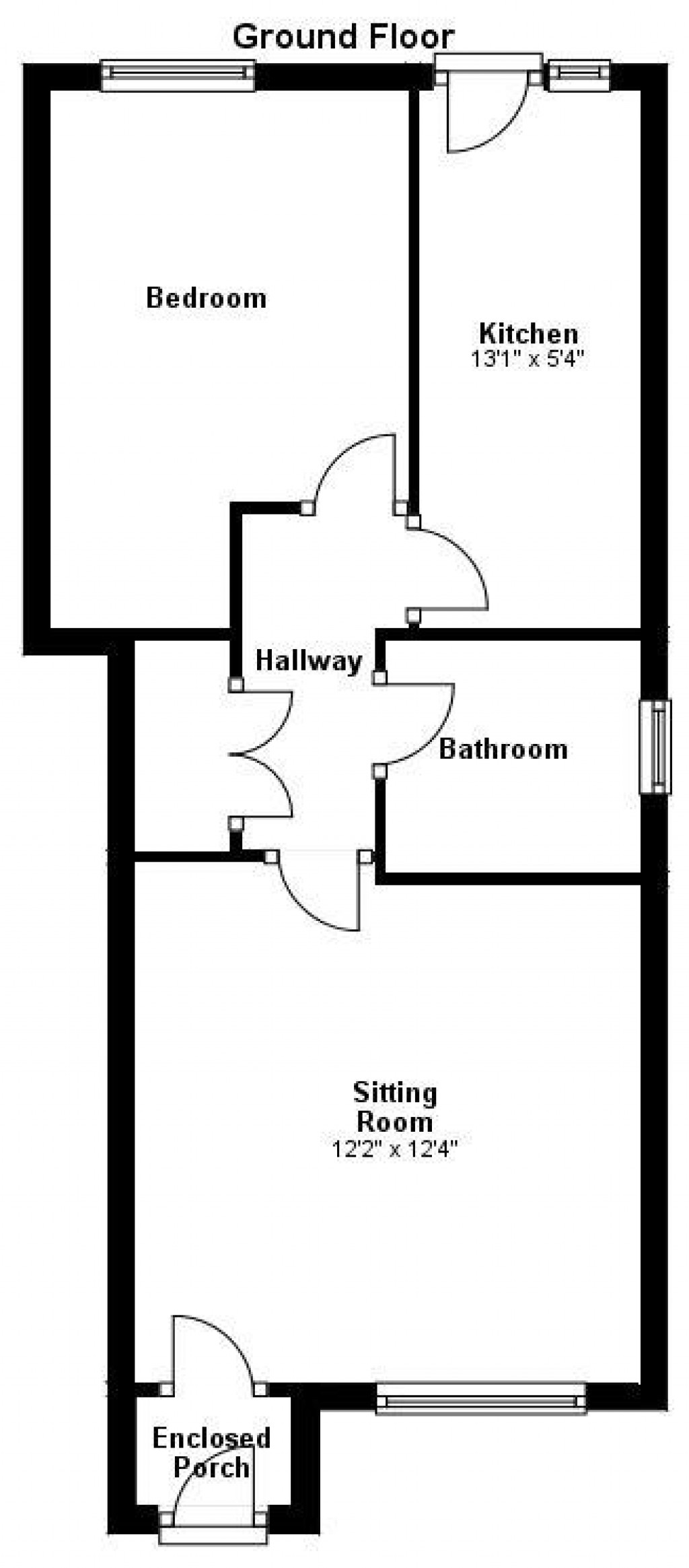 Floorplans For Coupals Close, Haverhill