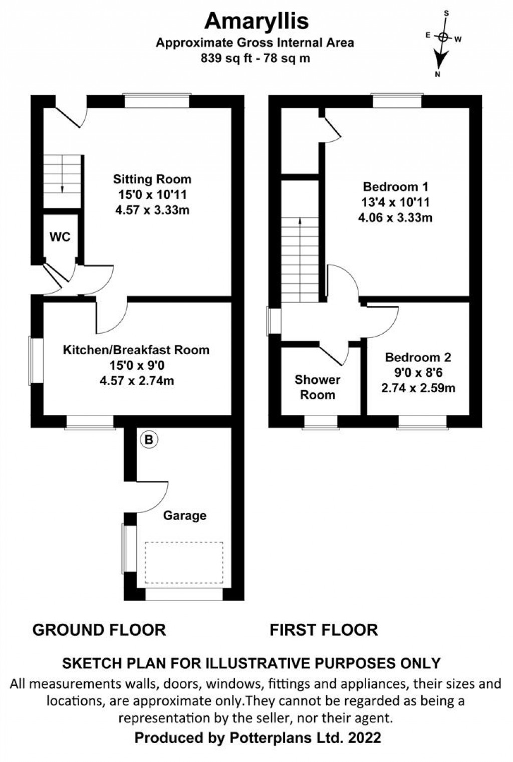 Floorplans For Field Lane, St Helens