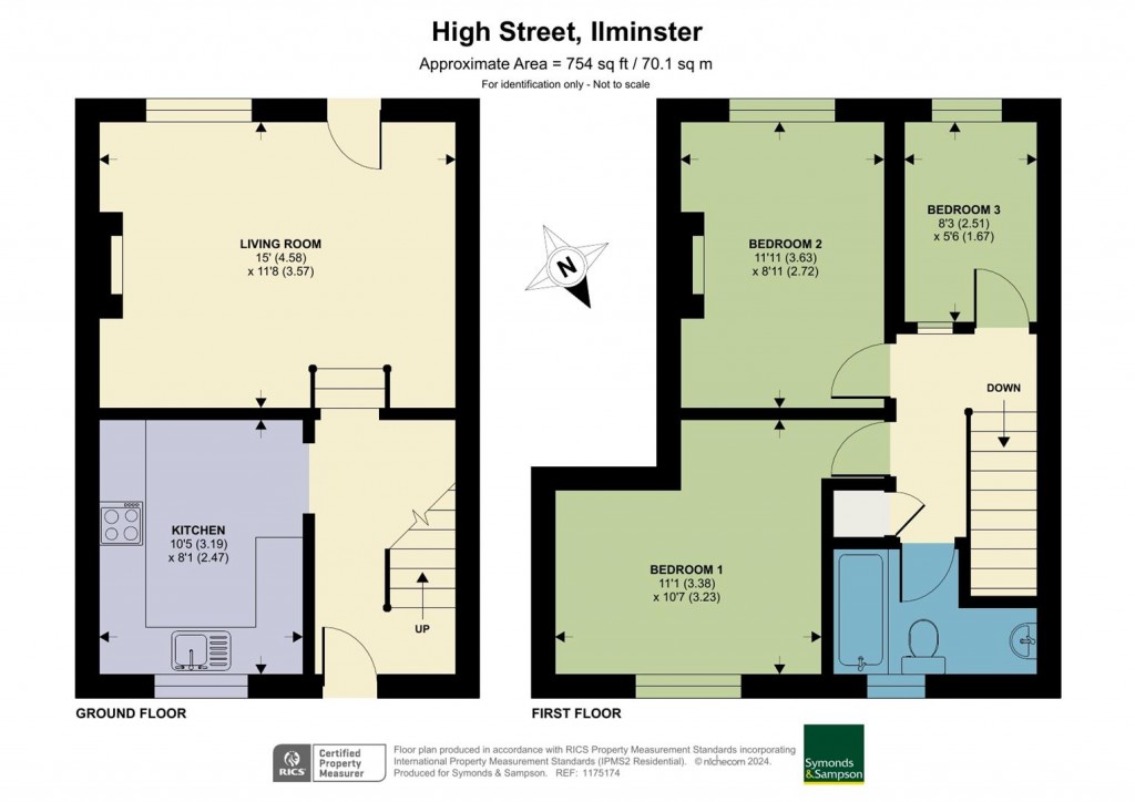 Floorplans For High Street, Ilminster