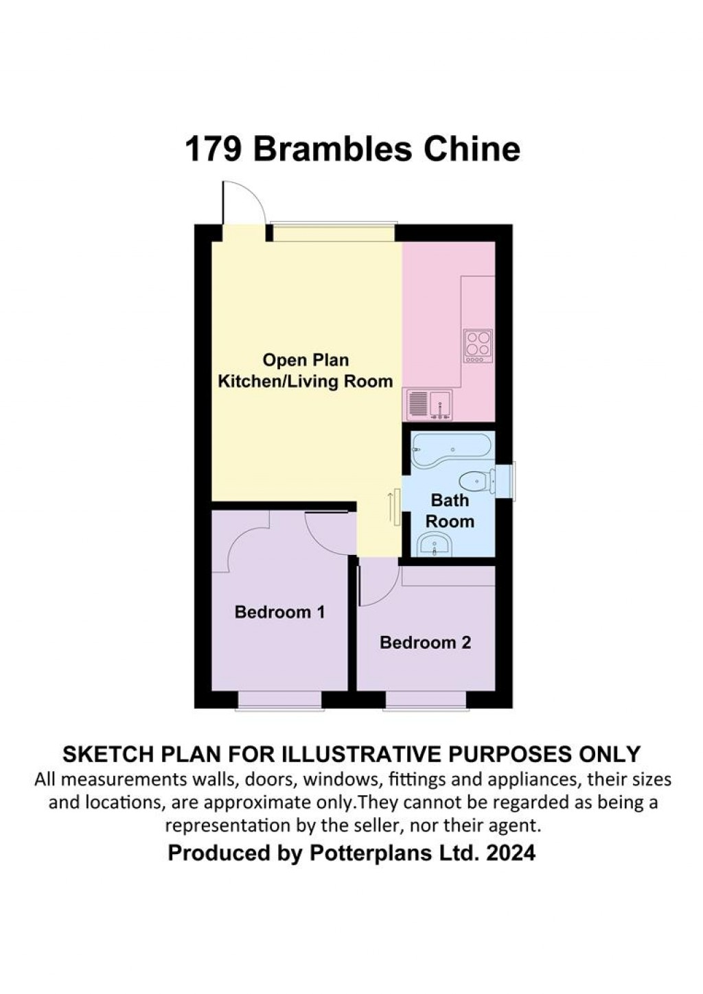 Floorplans For Freshwater, Isle of Wight