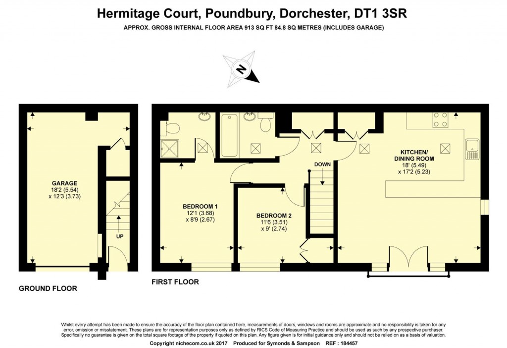 Floorplans For Hermitage Court, Poundbury, Dorchester